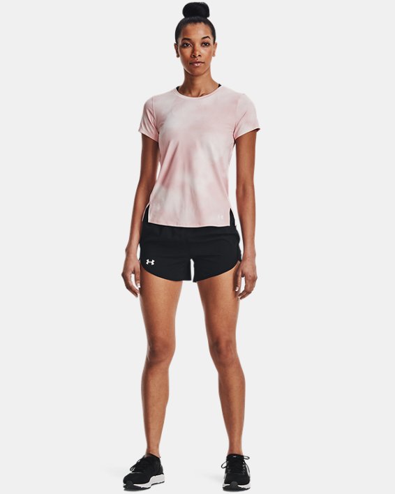 Women's UA Iso-Chill 200 Laser T-Shirt, Pink, pdpMainDesktop image number 2
